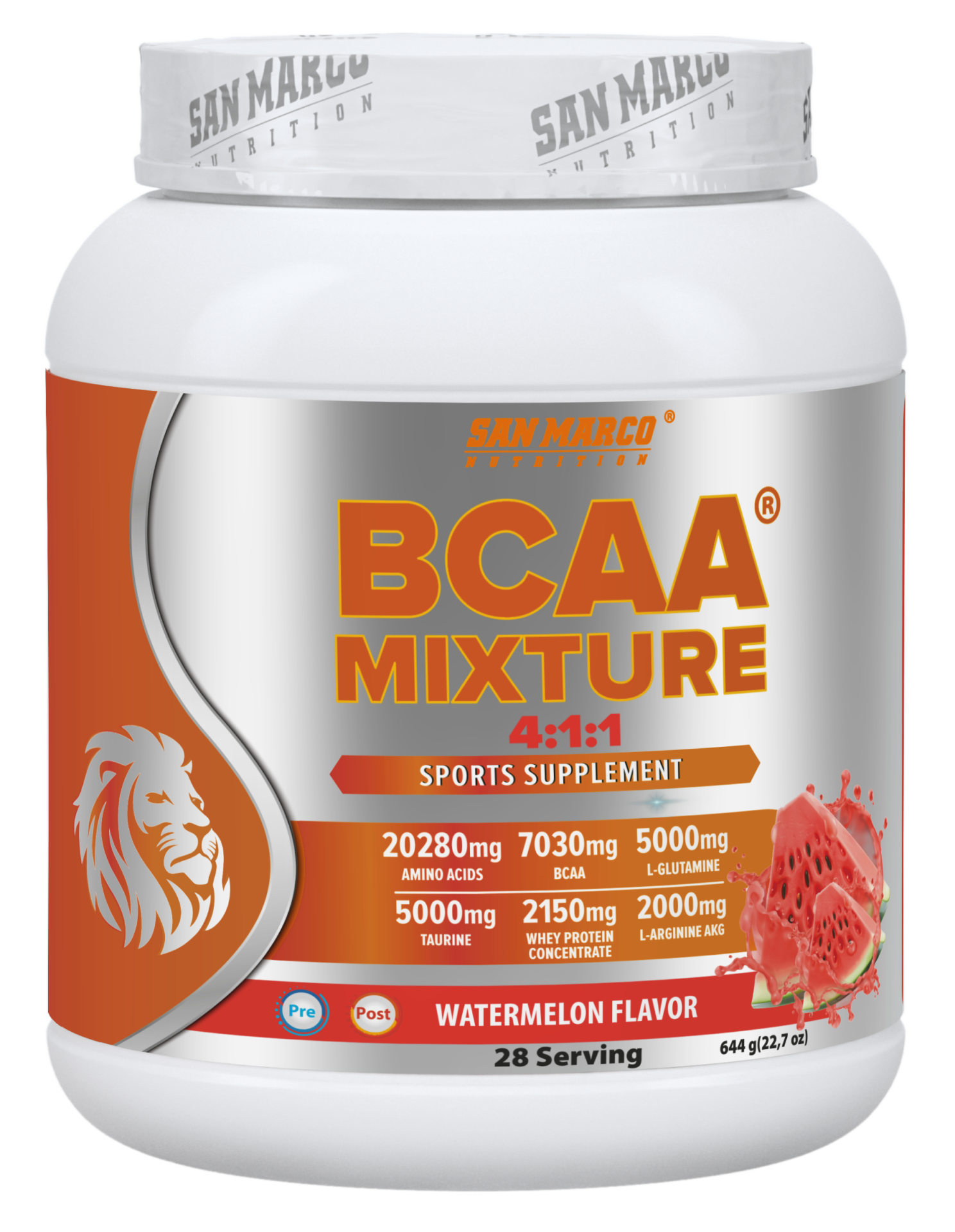 Sanmarco BCAA Mixture Karpuz Aromalı 644 Gr