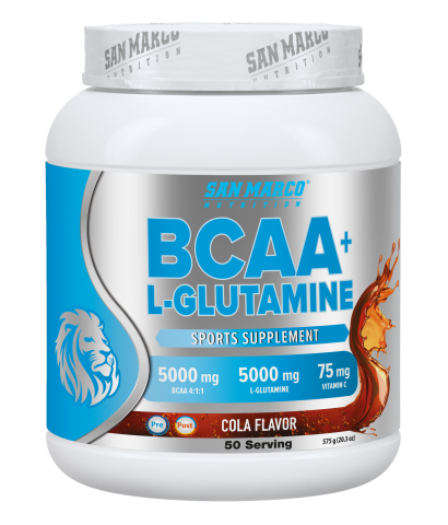 Sanmarco BCAA+ L-Glutamine Kola Aromalı 575 Gr