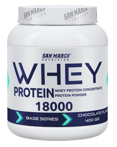Sanmarco Base Serisi Whey Protein Tozu Çikolata Aromalı 400 gr