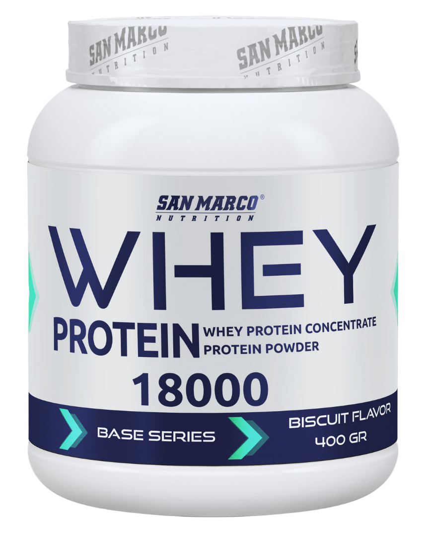 Sanmarco Base Serisi Whey Protein Tozu Bisküvi Aromalı 400 gr