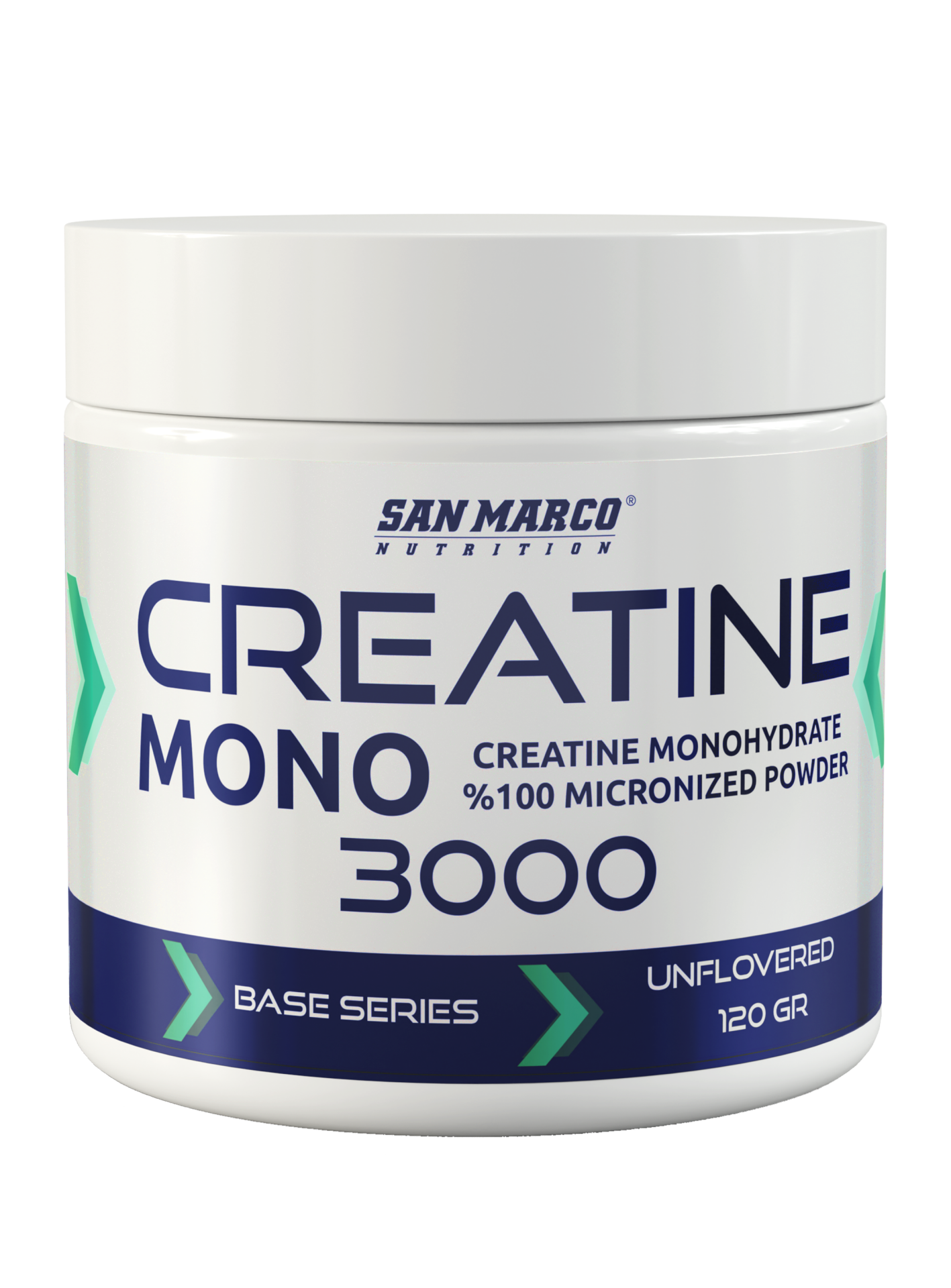 Sanmarco Base Serisi Kreatin %100 Mikronize Aromasız 120 Gr